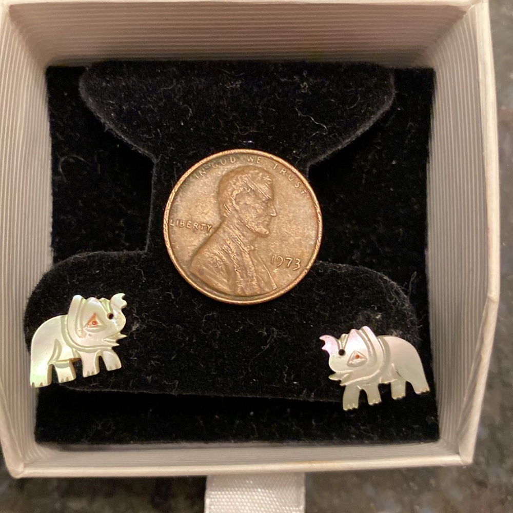 Elephant earrings